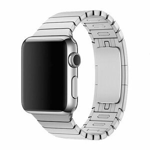 Elegantní kovový řemínek Devia Link Series pro Apple Watch 40mm, stříbrný
