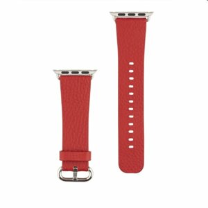 kůžený řemínek COTEetCI Leather pro Apple Watch 38/40/41mm, červený