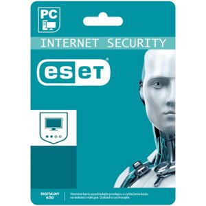 ESET Internet Security pro 1 počítač na 24 měsíců SK (elektronická licence)