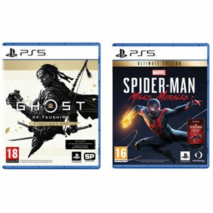 Ghost of Tsushima (Director's Cut) CZ + Marvel's Spider-Man: Miles Morales CZ (Ultimate Edition)