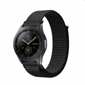 COTEetCI univerzální nylonový náramek 22 mm pro Apple Watch 42/44/45 mm, černý