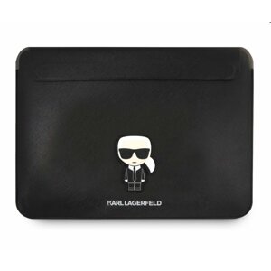 Karl Lagerfeld Saffiano Ikonik Computer Sleeve 16", black