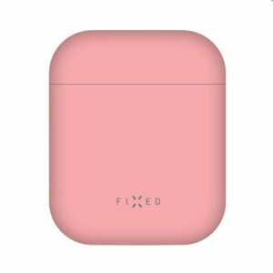 FIXED Silky Silikonové pouzdro pro Apple AirPods 1/2, ružové
