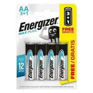 Energizer Max Plus tužková batérie AA, 3+1 zdarma