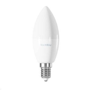 Tesla TechToy Smart Bulb RGB 6W E14 ZigBee, biela