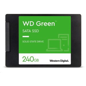 WD 240 GB Green SSD 2,5"/SATAIII, 540 MB/ 465 MB, 7 mm