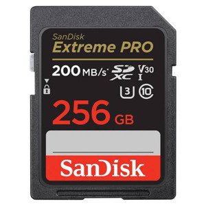 SanDisk Extreme PRO SDXC 256 GB 200 MB/s V30 UHS-I