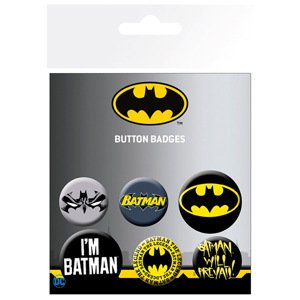 Balíček odznaků Batman Comics (DC)