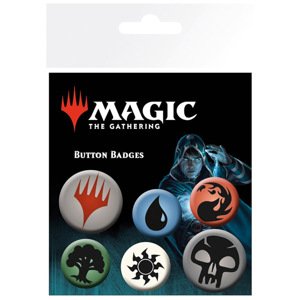Balíček odznaků Mana Symbols (Magic the Gathering)