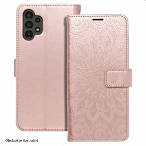 Pouzdro MEZZO Book mandala pro Samsung Galaxy S23, růžové