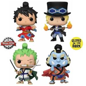 POP! Animation: 4 Pack (One Piece) Special Editon (Glows in The Dark)