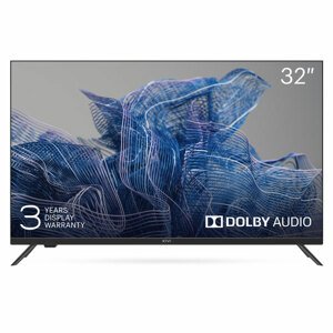 Kivi TV 32H550NB, 32" (81cm), HD LED TV, Nosmart, Black, 1366x768, 60 Hz,2x8W, 33 kWh/1000h ,HDMI ports 2