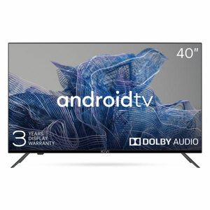 KIVI TV 40F740NB, 40" (102 cm), FHD, Google Android TV, černý