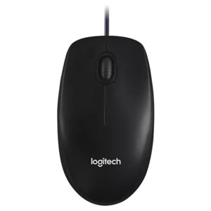 Logitech M100 Cable Mouse, black