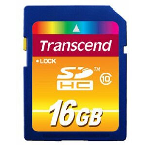 Transcend SDHC 16GB Class 10 - TS16GSDHC10