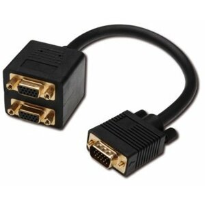 Digitus VGA Rozbočovací kabel, D-Sub15 - 2x D-Sub15 - AK-310400-002-S
