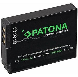 Patona baterie pro Nikon EN-EL12 1100mAh Li-Ion Premium - PT1168