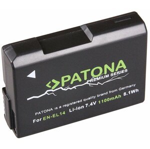 Patona baterie pro Nikon EN-EL14 1100mAh Li-Ion Premium - PT1197