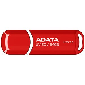 ADATA UV150 64GB červená - AUV150-64G-RRD
