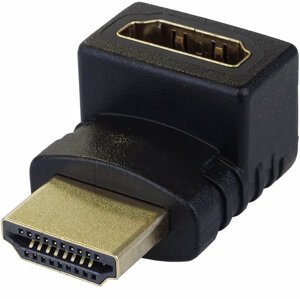 PremiumCord Adapter HDMI M/F zahnutý do pravého úhlu - opačný - kphdma-16
