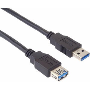 PremiumCord Prodlužovací kabel USB 3.0 Super-speed 5Gbps A-A, MF, 9pin, 5m - ku3paa5bk