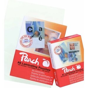 Peach laminovací fólie pro kreditní kartu, 125mic, 100ks - PP525-07