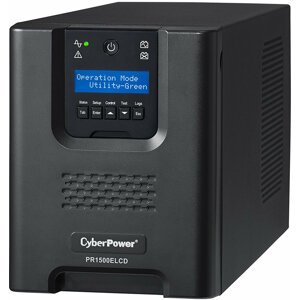 CyberPower Professional Tower LCD UPS 1500VA/1350W - PR1500ELCD
