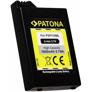 Patona baterie pro herní konzoli Sony PSP-1000 Portable 1800mAh Li-lon 3,7V - PT6514