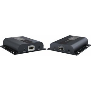 PremiumCord HDMI extender na 120m přes LAN, over IP, HDBitT - khext120-1