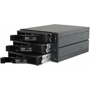 Chieftec interní box 2x5.25inch bays pro 3x3.5/2.5inch HDDs/SSDs, hliník - CBP-2131SAS