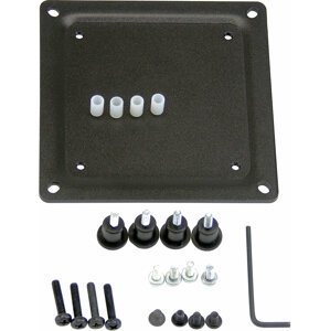 Ergotron - Upevňovací komponent (deska adaptéru) pro obrazovku - ocel, černá - 60-254-007