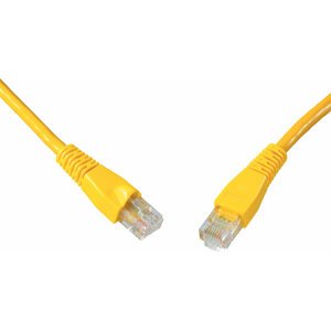 Solarix Patch kabel CAT5E UTP PVC 2m žlutý snag-proof - 28341209