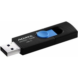 ADATA UV320 32GB černá/modrá - AUV320-32G-RBKBL
