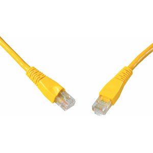 Solarix Patch kabel CAT6 UTP PVC 0,5m žlutý snag-proof - 28640059