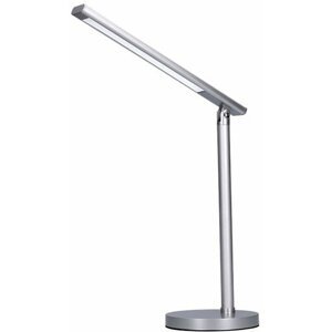 Solight LED stolní lampička, 7W, stmívatelná, změna chromatičnosti, stříbrná barva - WO53-S