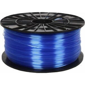 Filament PM tisková struna (filament), PETG, 1,75mm, 1kg, transparentní modrá - F175PETG_TBL