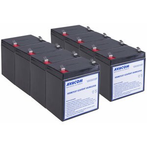 Avacom náhrada za RBC43 (8ks) - baterie pro UPS - AVA-RBC43-KIT