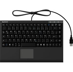 Keysonic ACK-540U mini klávesnice, touchpad, black, USB - ACK-540U+ US