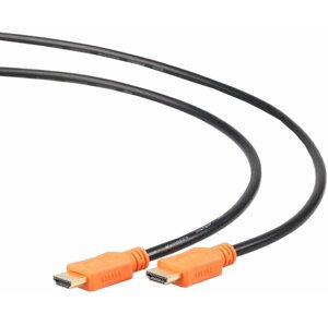 Gembird CABLEXPERT kabel HDMI-HDMI 4,5m, 1.4, M/M stíněný, zlacené kontakty, CCS, ethernet, černá - CC-HDMI4L-15