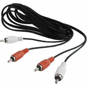 Gembird CABLEXPERT kabel propojovací 2xcinch/2xcinch, 1,8m audio - CCA-2R2R-6