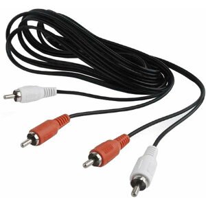 Gembird CABLEXPERT kabel propojovací 2xcinch/2xcinch, 3m, audio - CCA-2R2R-10