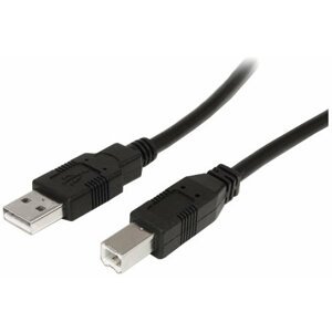 Gembird CABLEXPERT kabel USB A-B 4,5m 2.0 HQ zlacené kontakty, černá - CCP-USB2-AMBM-15