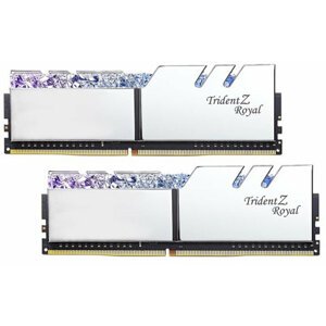 G.SKill TridentZ Royal 16GB (2x8GB) DDR4 3200 CL16, stříbrná - F4-3200C16D-16GTRS