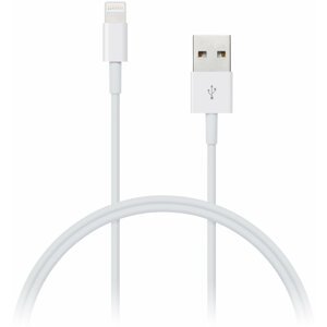CONNECT IT Wirez Apple Lightning USB-A, 0,5 m, bílá - CCA-4005-WH