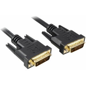 PremiumCord DVI-D propojovací kabel,dual-link,DVI(24+1),MM, 0.5m - kpdvi2-05
