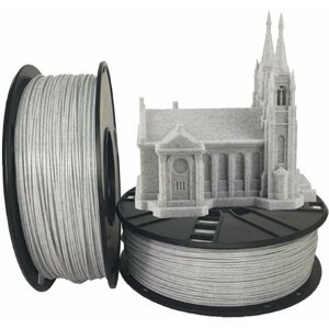 Gembird tisková struna (filament), PLA, 1,75mm, 1kg, mramor - 3DP-PLA1.75-02-MAR