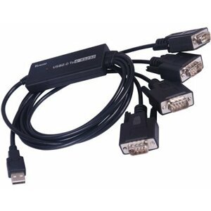 PremiumCord USB2.0 na 4 x RS232C - ku2-232f