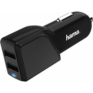 Hama dvojitá USB nabíječka do vozidla, 4,8 A - 178381