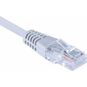 Masterlan COMFORT patch kabel UTP, Cat6, 0.25m, šedá - PCU6-025-MSC