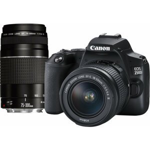 Canon EOS 250D + 18-55mm DC + 75-300mm DC - 3454C016